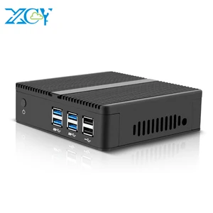 XCY Fanless Mini PC Intel Core i3 i5 or i7