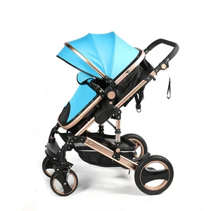 big wheel baby stroller portable 3 in 1 pram