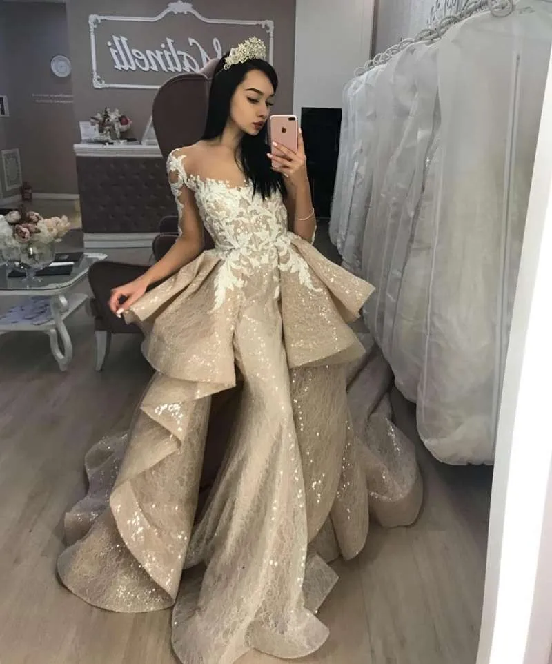 western lace wedding dress