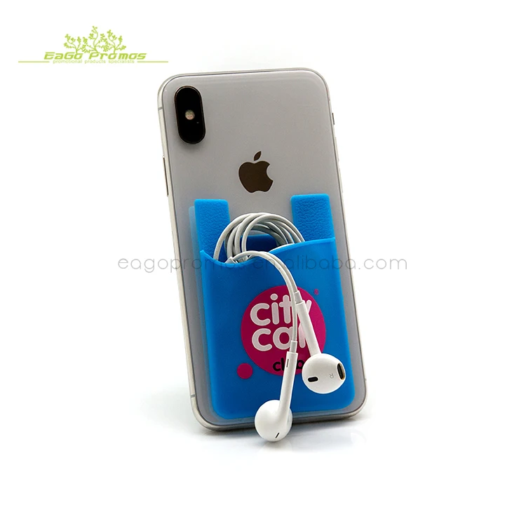 2023 Customized Cheap Silicone Sticky Phone Wallet,Rubber Sticky Wallet