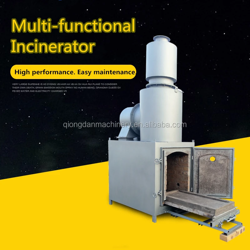 Sanitary Pad Incinerator Waste Incinerator Price Small Garbage