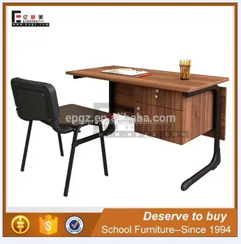 Cheap Wooden Computer Student Desk And Chair Steel Computer