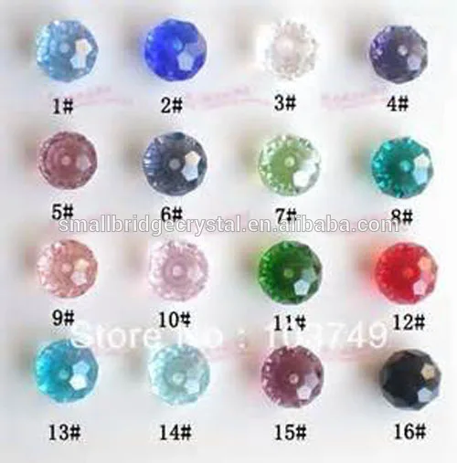 product crystal glass rondelle beads crystal jewelry beads-29