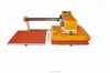 Planar heating press machine for garment industry