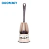New Design plastic toilet brush for toilet cleaning with double hockey square toilet brush