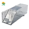 Large Door Animal Trap Cage for catching raccoons stray cats groundhogs opossums armadillos