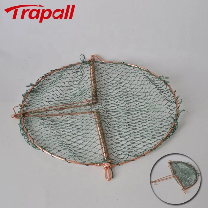 

Humane Hunting Mesh Quail Pigeon Sparrow Leg Hold Bird Live Catch Snare Trap, Gold and green
