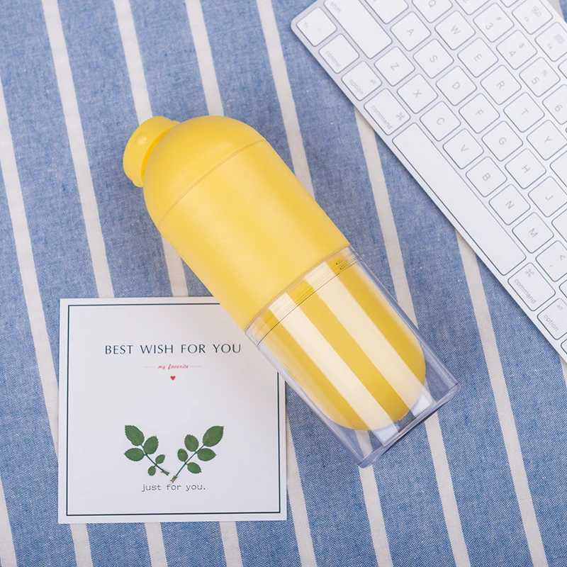 Free Samples with Competive Price BPA Free Plastic Water Bottle with Pill Box shape