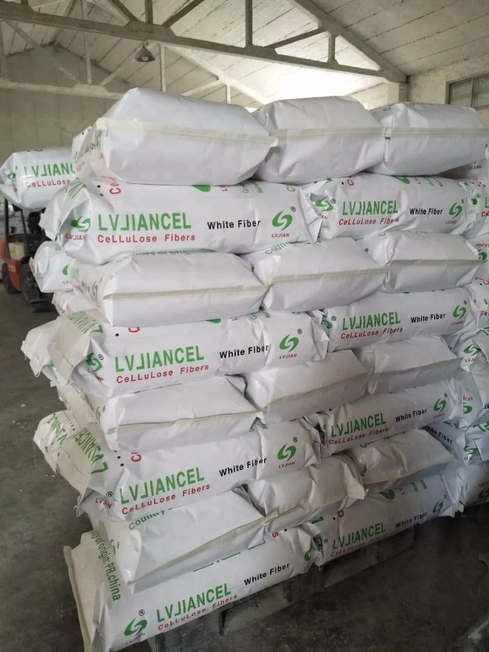 
Filter aid fibre used for mechanical processing 