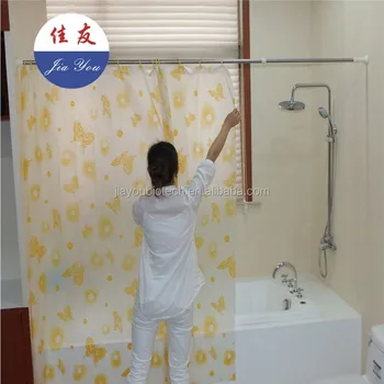 Jyxf Ceiling Flexible Curved Shower Curtain Rod Diy Jyy 624s Buy Flexible Curtain Rod Ceiling Hanger Rod Curved Curtain Rod Product On Alibaba Com