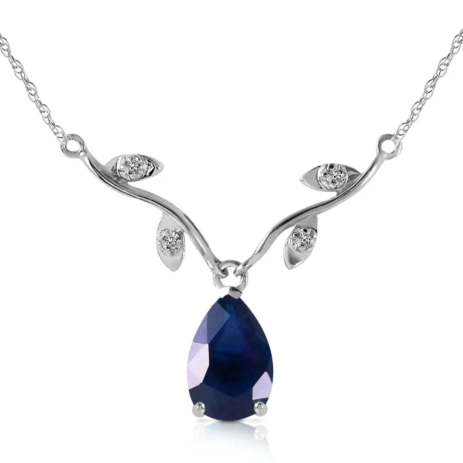 sapphire necklace cheap