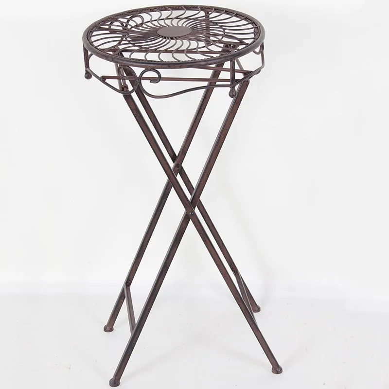 

Unique Garden Iron Flower Plant Pot Holder