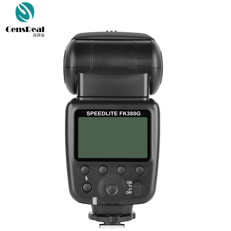 Compatible for Canon EOS camera for Nikon flash camera speedlite FK380G