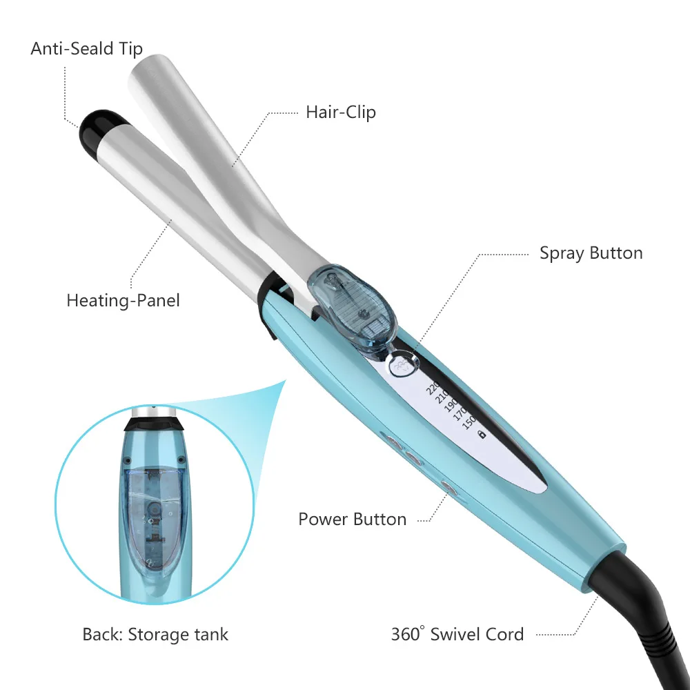 Best Price Steam Automatic Hair Curler Oven Curling Iron Hair Curling