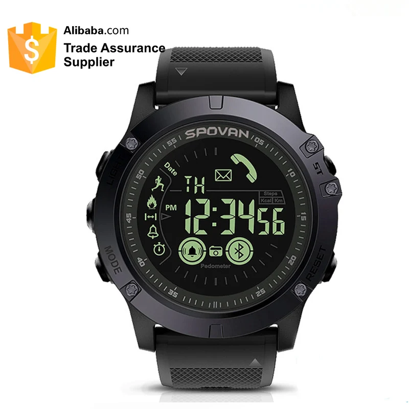 

fashion sports digital watch 50 meters waterproof watch Bluetooth men's smart watch PR1