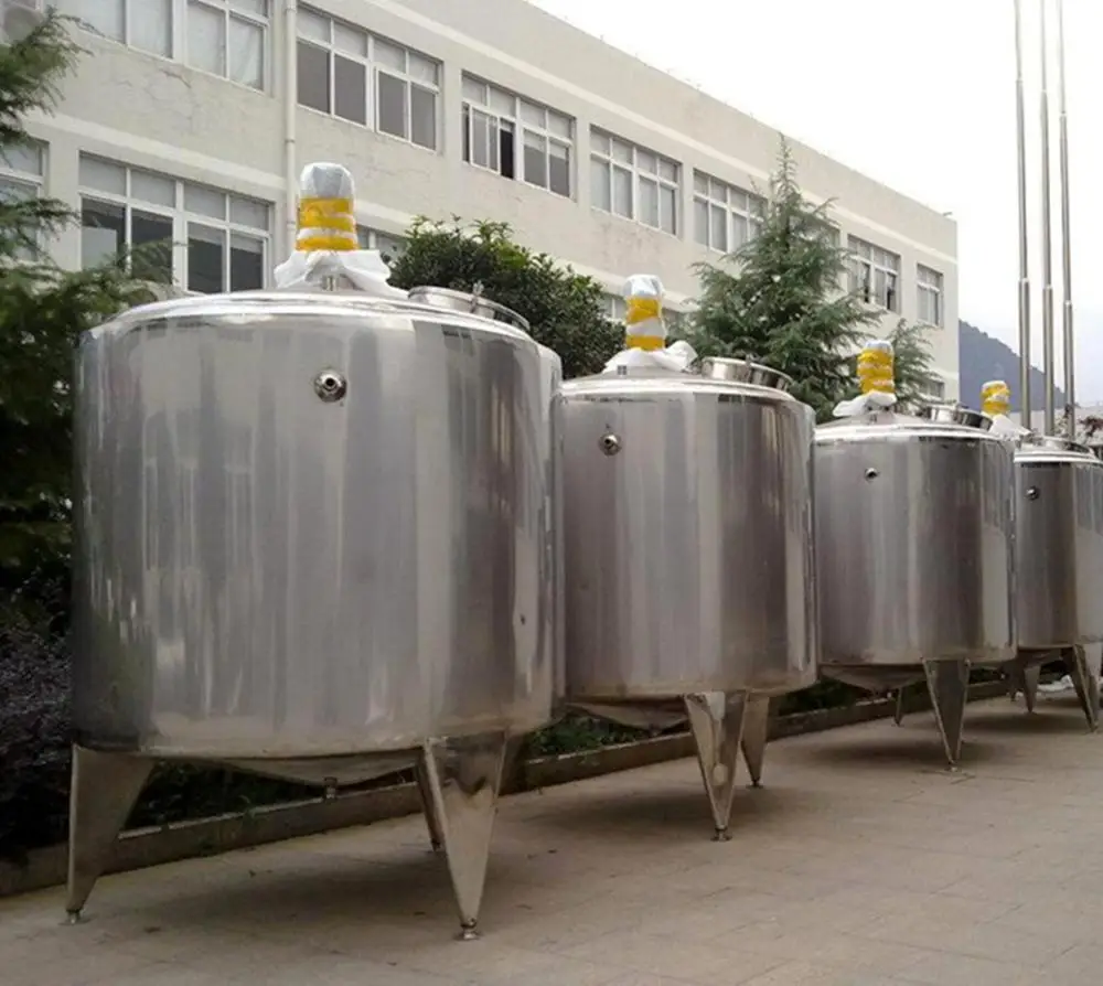 Stainless Steel Olive Oil Storage Tanks Milk Mixing Tank Buy