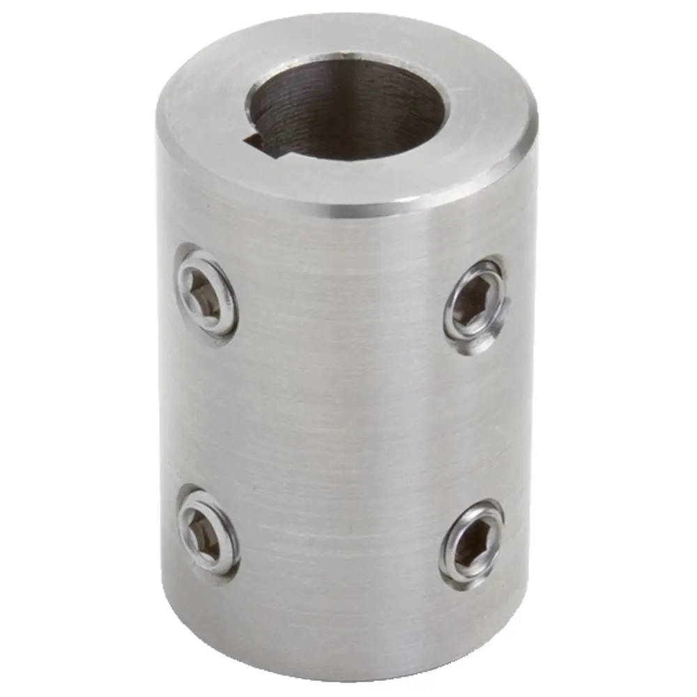 10-32 x 1//8 Set Screw Climax Part RC-031-S-4H @ 90 T303 Stainless Steel Rigid Coupling 5//16 inch bore 5//8 inch OD 1 inch Length