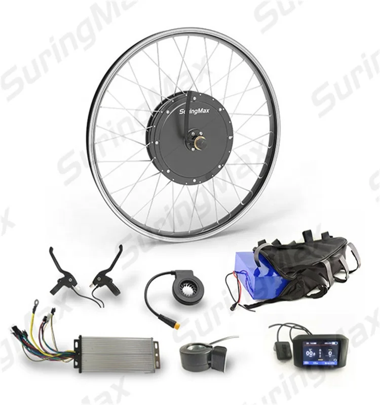 

High efficiency electric bike motor conversion kit 3000w with battery in best quality