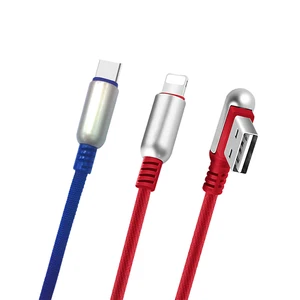 Nylon Braided Micro USB & Type C Charging Cable