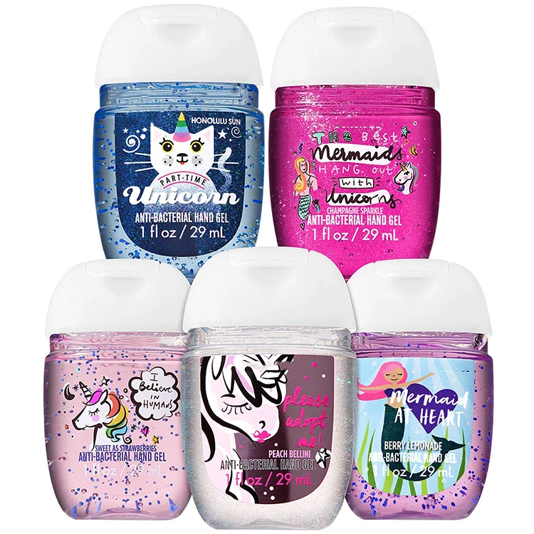 Bath Body Works Unicorns And Mermaids Hand Sanitizers Buy Hand Hygienepocketbacpurel Product On Alibabacom