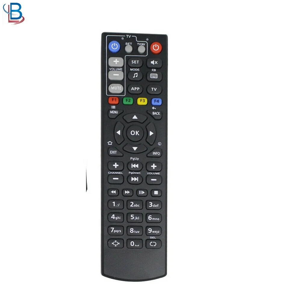 

MAG250 TV remote control for Linux Tv Box OTT IPTV Set Top Box, Black