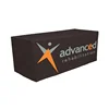 Tradeshow polyester fabric table throw table covers tablecloth