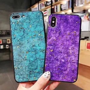 Soft TPU Marbling Phone Case Samsung Note10 iPhone XR & Max