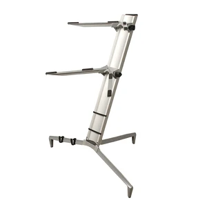Kool Sound Silver Stage Aluminum metal keyboard stand