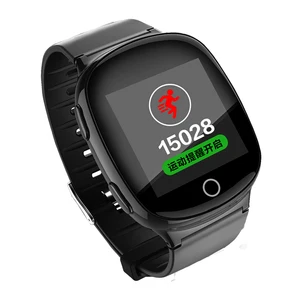 D100 OLED Touch Screen Heart Rate Monitor Android GPS Smart Watch Elder Smartwatch With GPS LBS WIFI Tracking