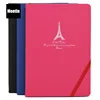Custom PU Leather Factory Price Subject Notebook With Inner Pocket For School Use