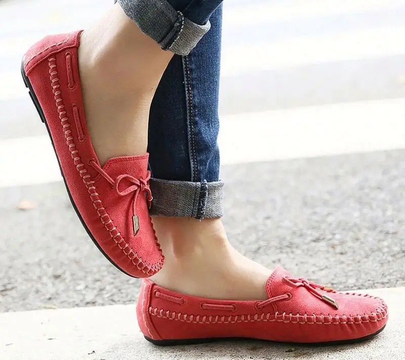 Women Loafers Lady Ballerina Flat Shoes Woman Summer Flats