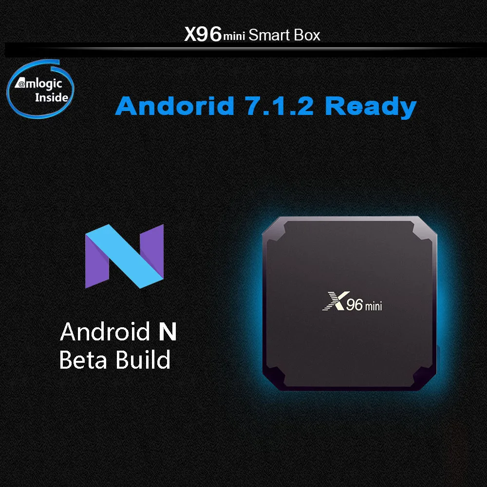 X96 TV-Box Android 7.1.2 S905W Quad Core WiFi HD 2 GB+16 GB 4 K Media Player AHS 