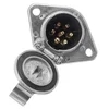 Universal Commercial Vehicle Semitrailer Trailer 24V 7-Pin Trailer Plug 7-Pole Wiring Connector Adapter Socket