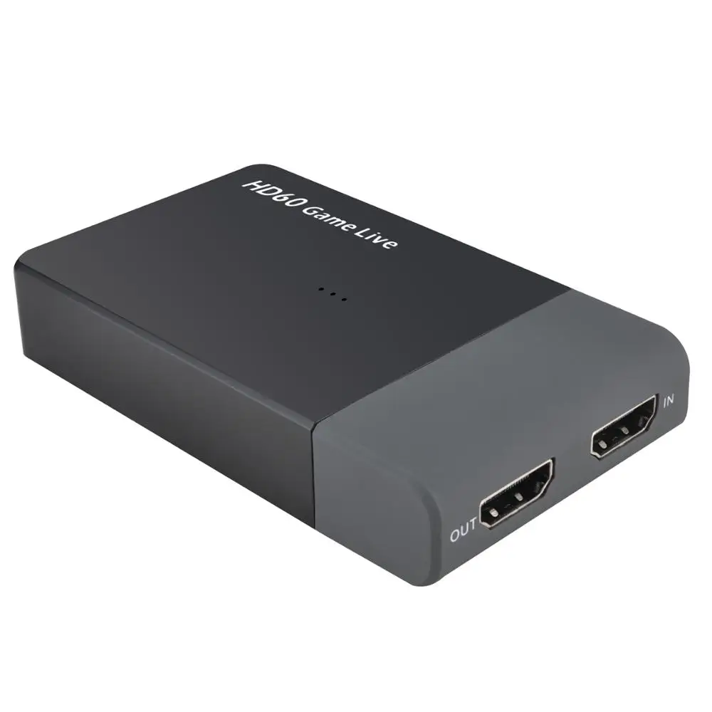 
Support 4K video input HDMI UVC Video Capture with MicroPhone input ezcap261M 