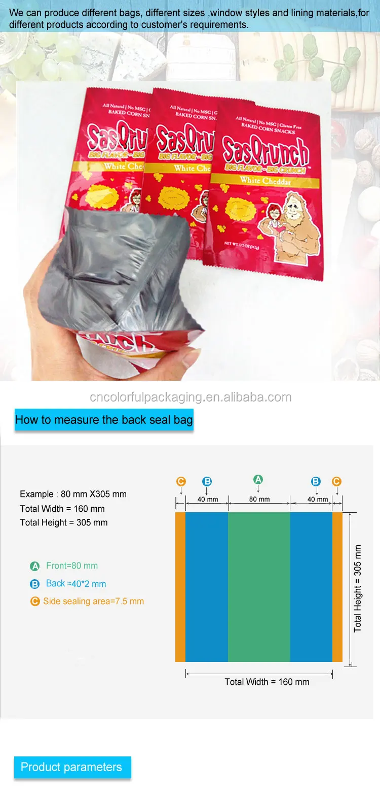 Custom Printed Cookie Bar Clear Plastic Cookie Packaging Bags Buy