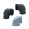 Malleable iron pipe fittings 90 elbow commonly used for furniture fittings