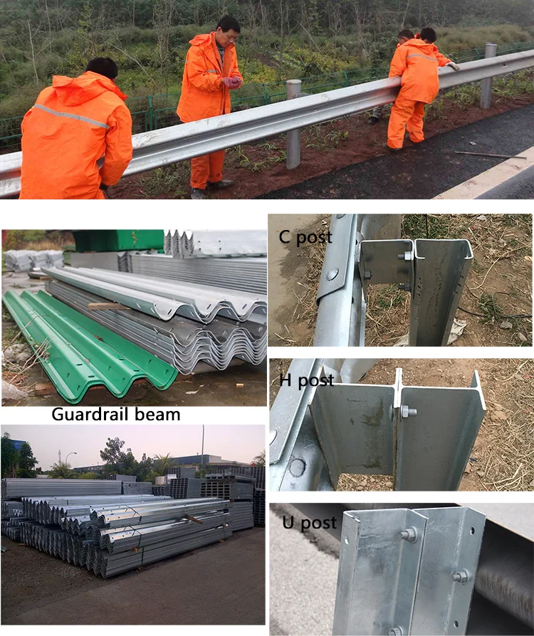 Guardrail Prices South Africa Galvanized Corrugated W Beam Highway