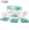 CHRT Chop Fruits Vegetables Nuts Herbs Powerful Manual Hand Held Mincer Mixer Blender QuickPull Mini Manual Food Chopper