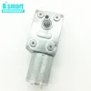 Dc 12v double shaft electric dc worm gear box reduction motor