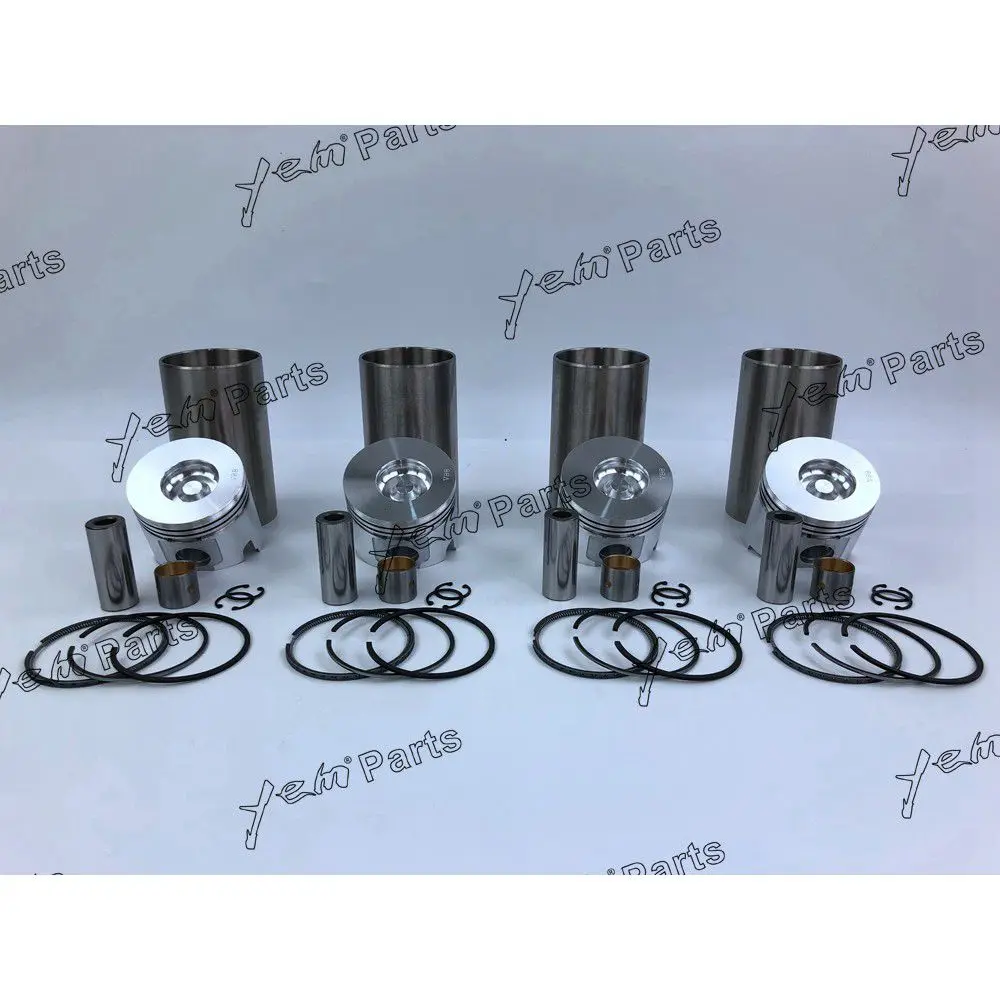 4tnv88 Engine Cylinder Liner Kit With Piston Rings Liners For Yanmar
