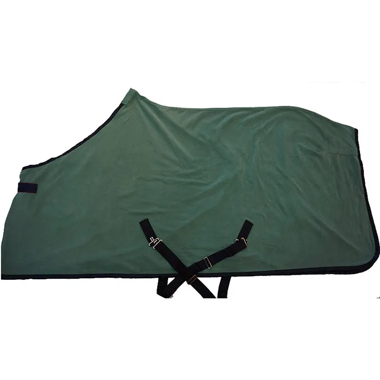 
Polar Fleece Horse Rug with Collar Fleece Show Rug 