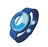 PVC reusable rfid wristband at 13.56MHz/125KHz/860-960MHz frequency