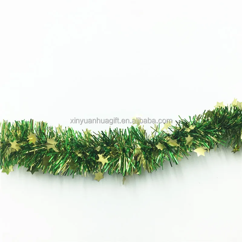 CHRISTMAS TINSEL HANDING DECORATIONS