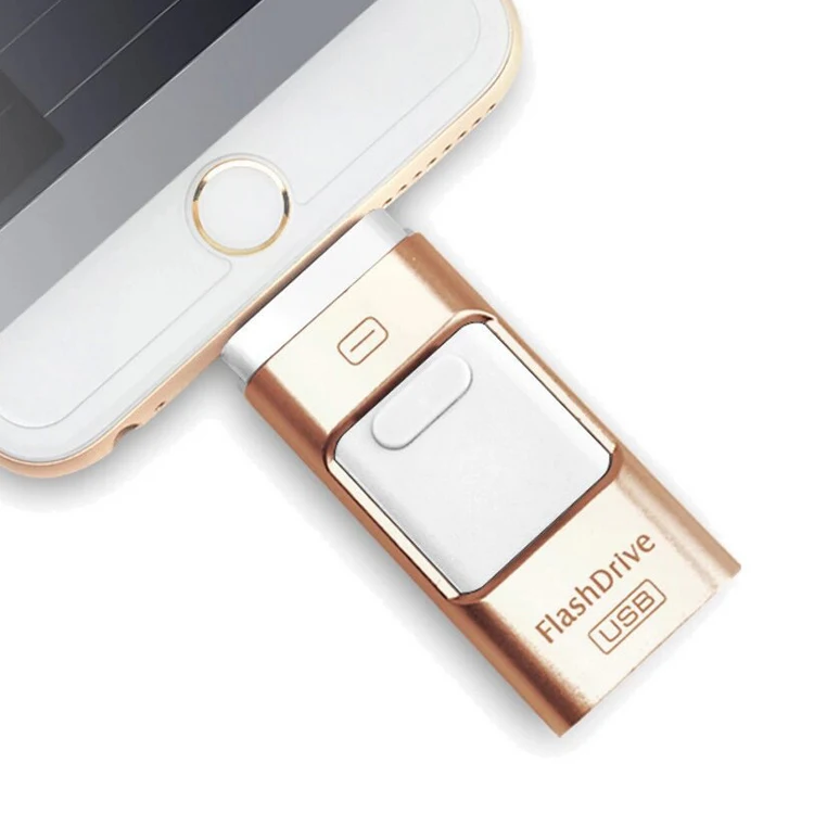 Multi Function iOS Android Usb Stick Otg Flash Drive 3 In 1 Usb Memory Stick - ANKUX.COM