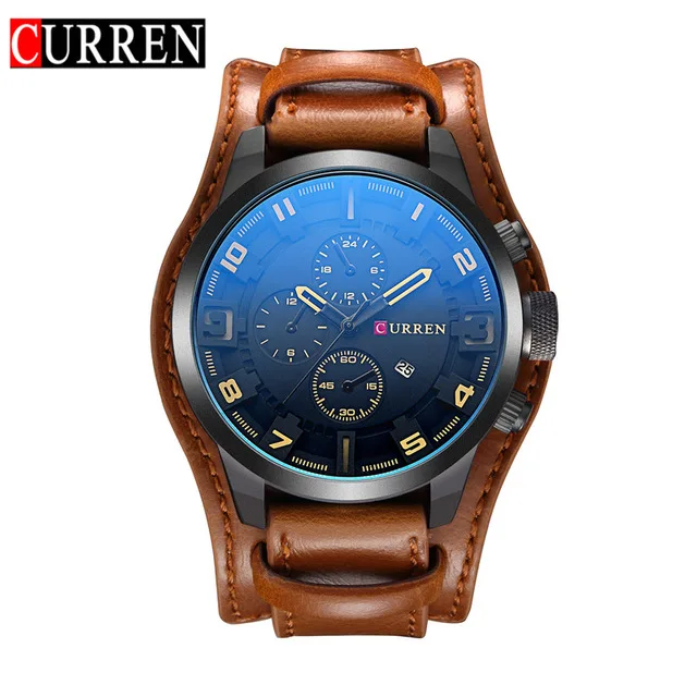 

Luxury Brand Japan Quartz Waterproof Curren 8225 Relogio Masculino