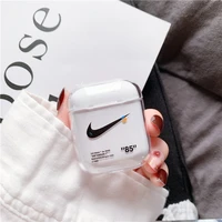 

Protective case for airpods 2 cover fashion transparent wireless earphone case for apple airpods case Hard PC earphone covers