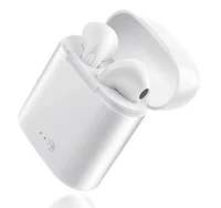 

New arrivals Amazon Ebay hot sales 5.0 version sport bluetooth earphone i7s wireless earphone with charging box