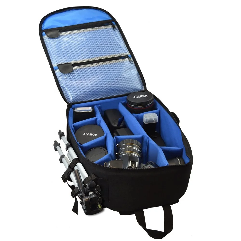 
Professional DSLR Camera Backpack with Rain Cover for Canon Nikon Sony Olympus Samsung Panasonic Pentax Models 