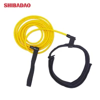 

3m Swim Training Resistance Band with Adjustable Neoprene Belt Elastic Latex Bungee Cords Tether for Adult Kids Pool Swimming