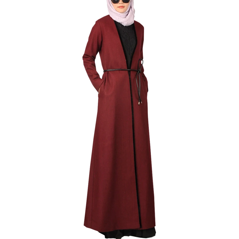

2019 Beautiful woolen maxi muslim long cardigan women winter coat long woolen coat full length cheap price, Contact supplier to get the latest color swatches